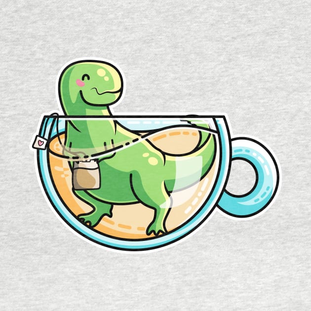 Tea-Rex by freeves